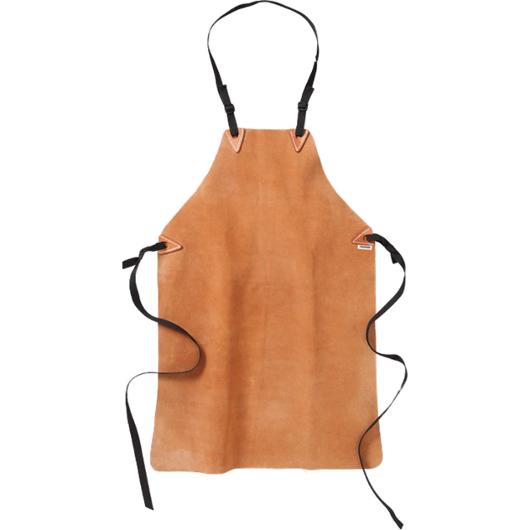 FRISTADS Skyddsförkläde läder 9330 brun | Arbetskläder - Accessoarer - Förkläden | Kontorsexperten
