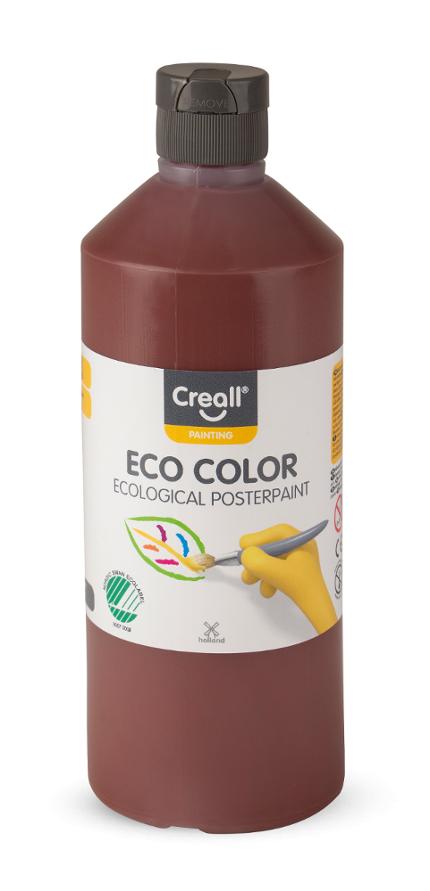 CREALL Readymix Svanenmärkt 500ml brun | Skola och förskola - Målarfärg och tillbehör - Readymix | Kontorsexperten