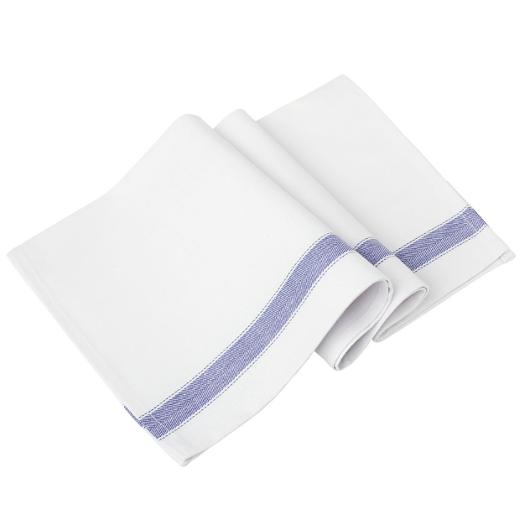 Kökshandduk 50x70cm blå rand 6/fp | Profilsortiment - Hem och hushåll - Kökshanddukar | Kontorsexperten