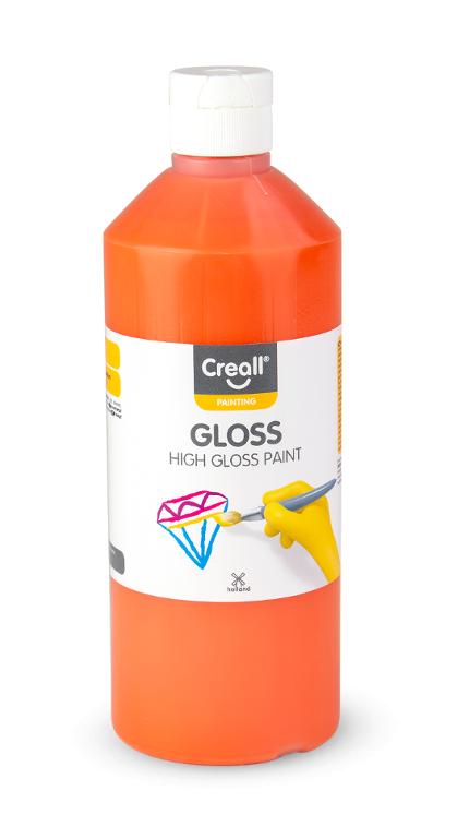 CREALL Glansfärg 500ml orange | Skola och förskola - Målarfärg och tillbehör - Readymix | Kontorsexperten