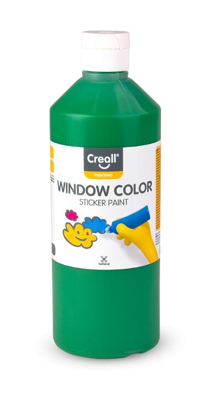 CREALL Fönsterfärg 500ml grön | Skola och förskola - Målarfärg och tillbehör - Fönsterfärg | Kontorsexperten