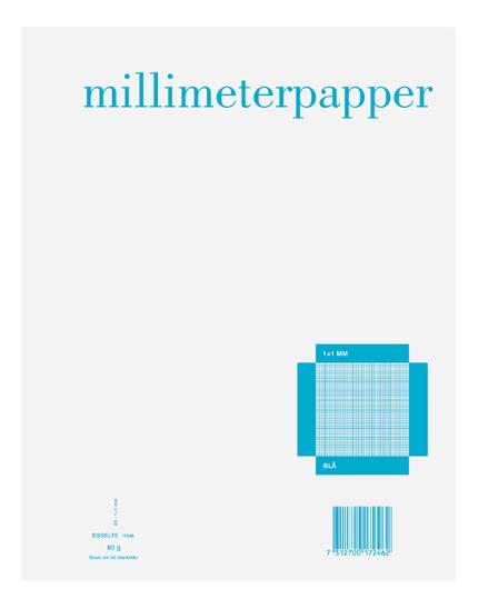 ESSELTE Millimeterpapper A4 5/fp