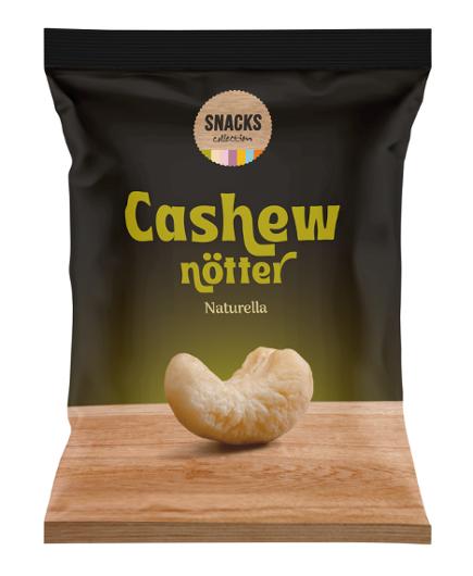 Nötter SNACKS Cashew naturella 275g | Kök och servering - Ätbart - Bars och nötter | Kontorsexperten