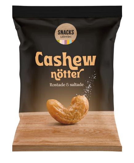 Nötter SNACKS Cashew rost/salt 275g | Kök och servering - Ätbart - Bars och nötter | Kontorsexperten