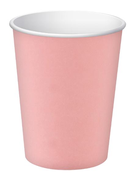 Pappersbägare PRONAPPE 20cl 15/fp rosa | Kök och servering - Engångsartiklar - Pappersbägare | Kontorsexperten