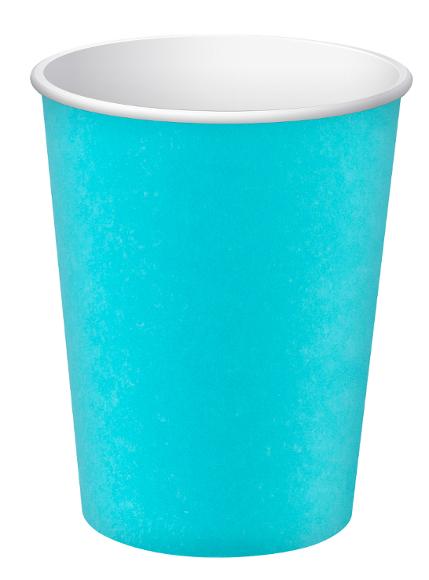Pappersbägare PRONAPPE 20cl 15/fp turkos | Kök och servering - Engångsartiklar - Pappersbägare | Kontorsexperten