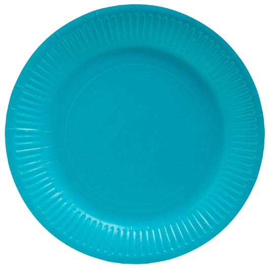 Tallrik PRONAPPE papper 23cm 20/fp turko | Kök och servering - Engångsartiklar - Tallrikar - Papper | Kontorsexperten