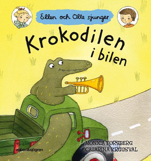 Visbok Krokodilen i bilen | Skola och förskola - Lekmaterial - Förskolelek | Kontorsexperten