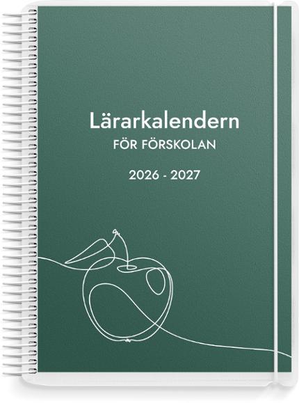 BURDE Lärarkalendern Förskola A5 26/27 | Almanackor och kalendrar - Lärar och Elevkalendrar - Lärarkalendrar | Kontorsexperten