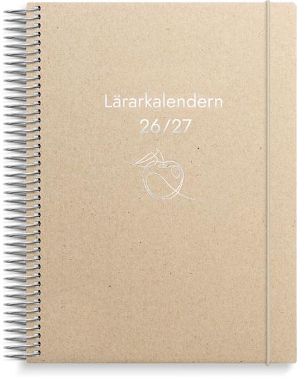 BURDE Lärarkalendern horisontell A5 26/27 | Almanackor och kalendrar - Lärar och Elevkalendrar - Lärarkalendrar | Kontorsexperten