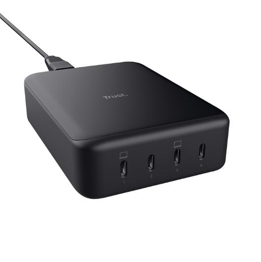 TRUST Laddare Maxo 240W 4-port USB-C | Datorprodukter - Surfplattor och smartphones - Laddare - Vägg | Kontorsexperten