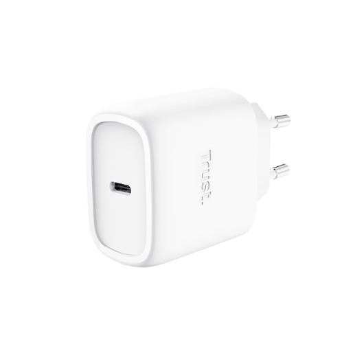TRUST Laddare Maxo 45W USB-C vit | Datorprodukter - Surfplattor och smartphones - Laddare - Vägg | Kontorsexperten