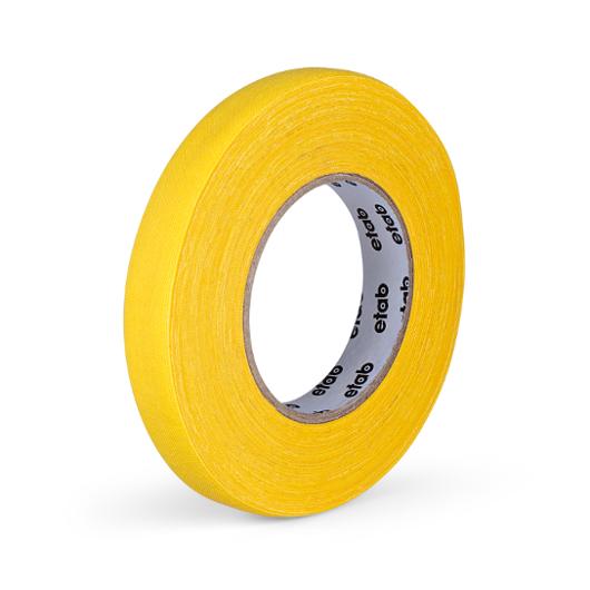 Tejp textil matt 19mmx50m gul | Emballage och lagerutrustning - Packtejper - Väv- och Silvertejp | Kontorsexperten