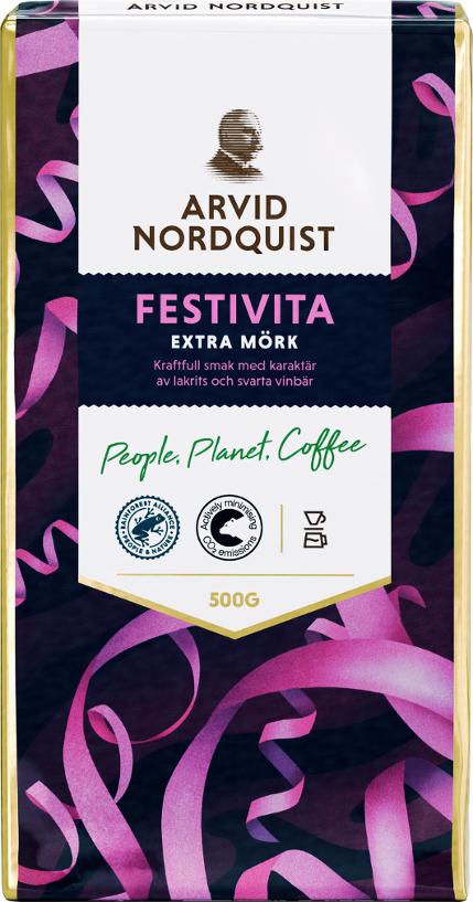 Festivita Extra Mörkrost Bryggkaffe