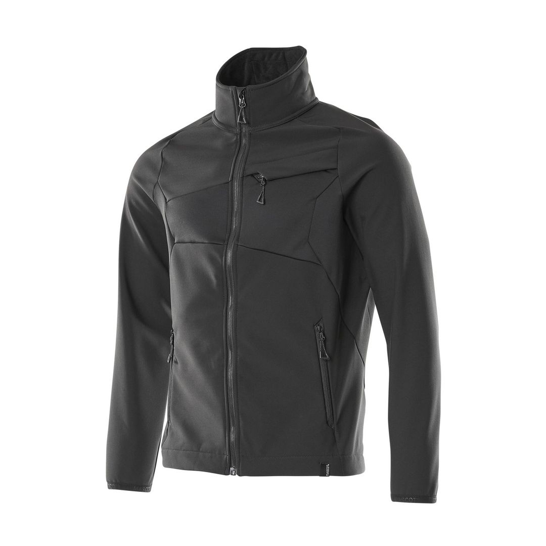 MASCOT Softshelljacka Accelerate svart 2XL | Arbetskläder - Arbetsjackor - Softshelljackor | Kontorsexperten