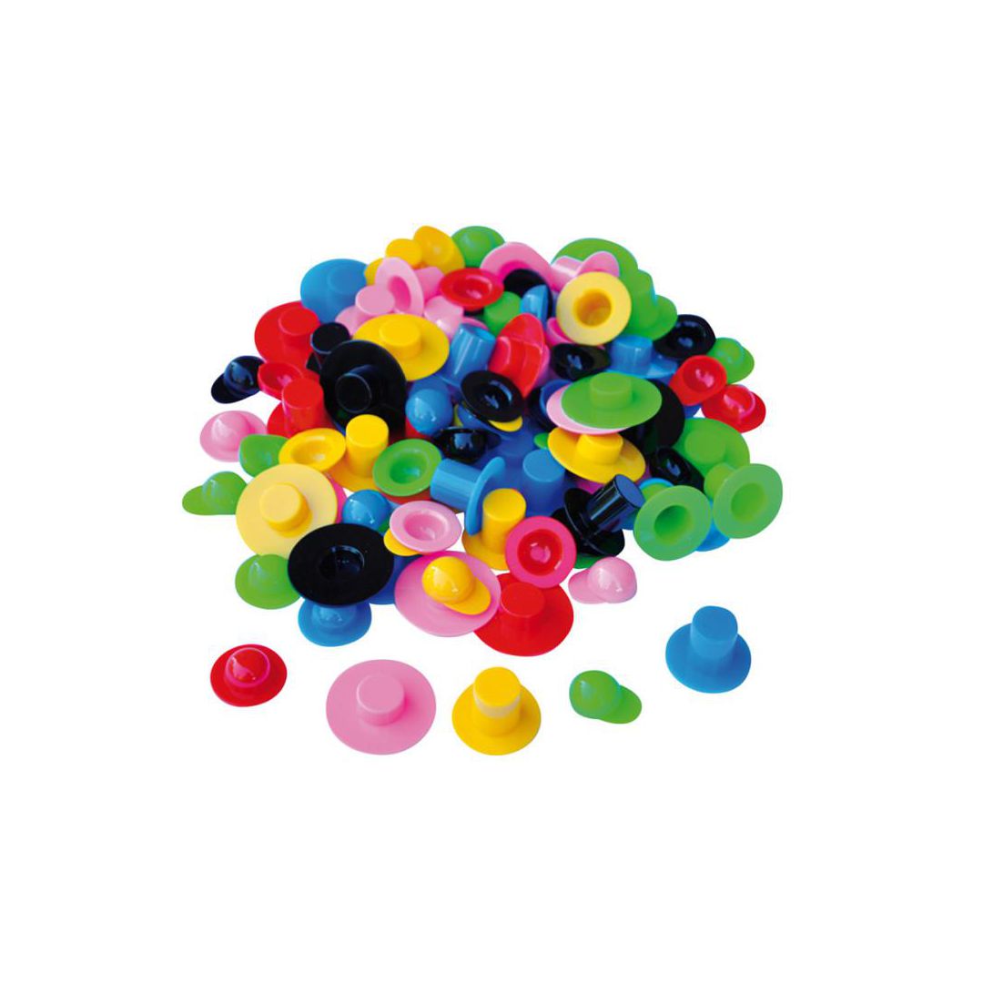 PLAYBOX Plasthattar 144/fp | Skola och förskola - Hobbymaterial - Pyssel | Kontorsexperten