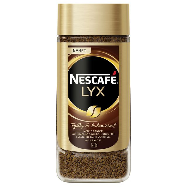 NESCAFÉ Kaffe Snabbkaffe Lyx Mellanrost 200g | Kök och servering - Kaffe och te - Instantkaffe | Kontorsexperten