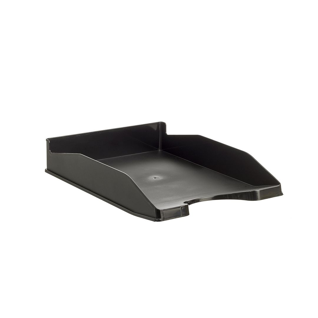 Brevkorg 2000 A4 svart | Kontorsmaterial - Till skrivbordet - Brevkorgar | Kontorsexperten