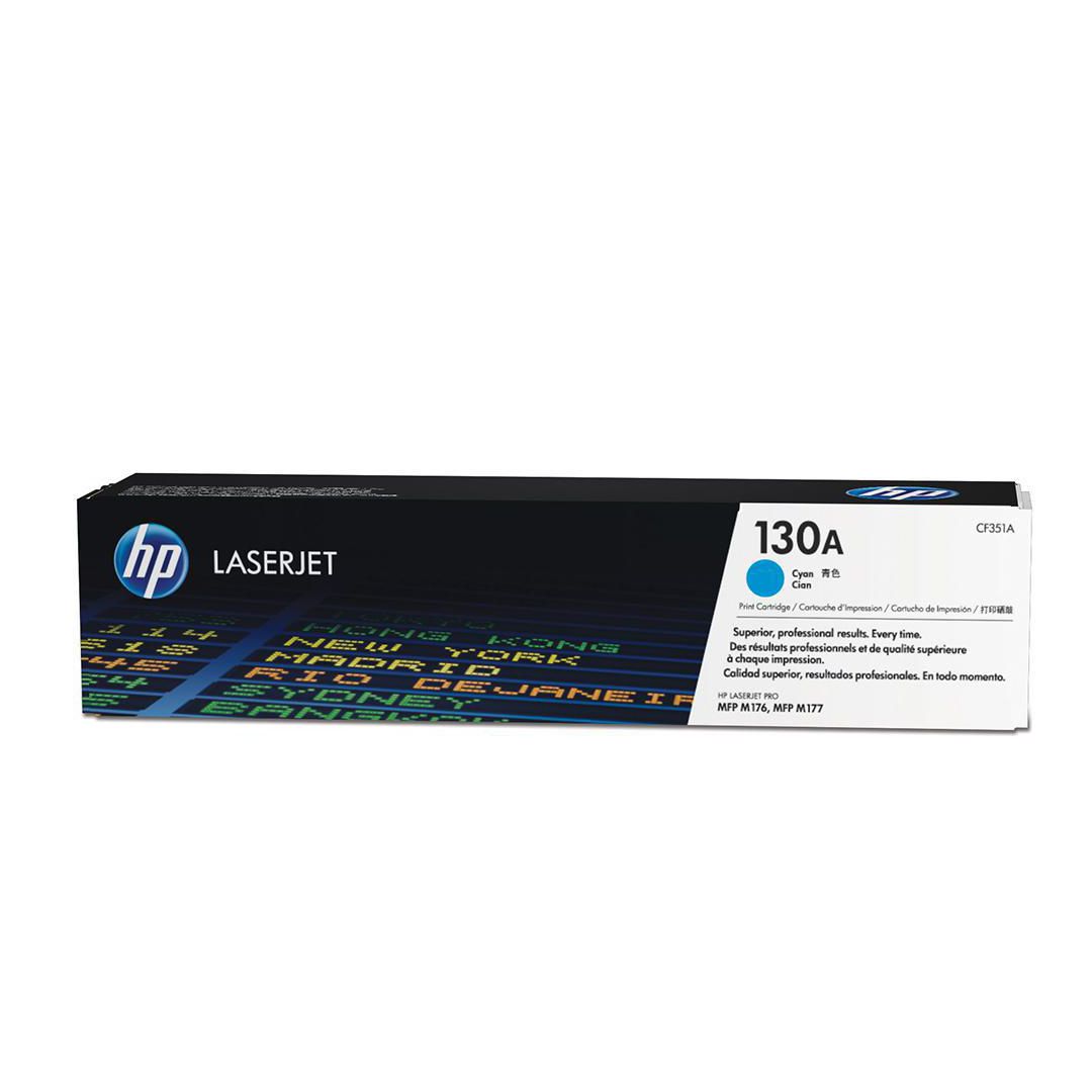 HP Toner CF351A 130A 1K Cyan | Toner och bläck - Tonerkassetter - Toner HP | Kontorsexperten