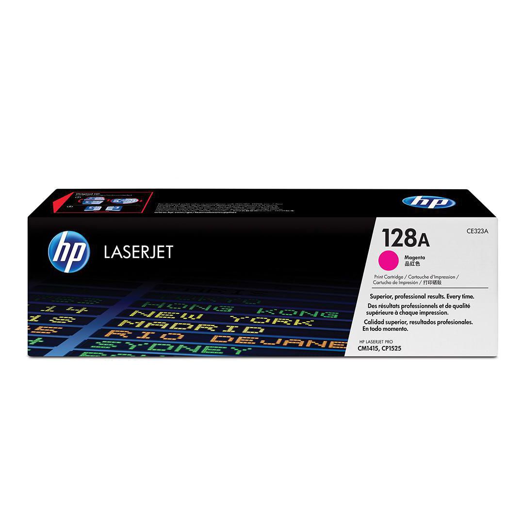 HP Toner CE323A 128A 1,3K Magenta | Toner och bläck - Tonerkassetter - Toner HP | Kontorsexperten
