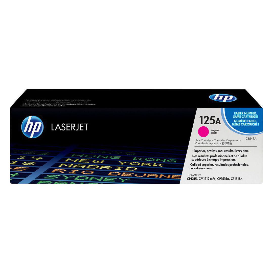 HP Toner CB543A 125A 1,4K Magenta | Toner och bläck - Tonerkassetter - Toner HP | Kontorsexperten