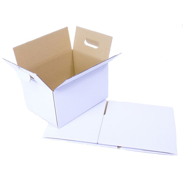 BOXON Wellåda E234SB 430x310x175mm V/B A3 | Emballage och lagerutrustning - Lådor och well - Welllådor 1-lag - 370-500 mm | Kontorsexperten