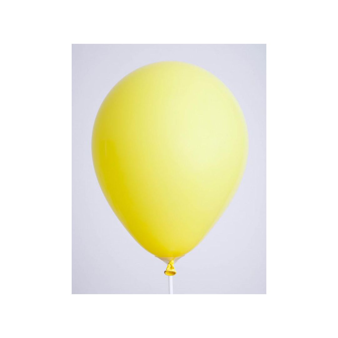 Ballonger Gula 25cm diam 100/fp | Skola och förskola - Hobbymaterial - Ballonger och serpentiner | Kontorsexperten