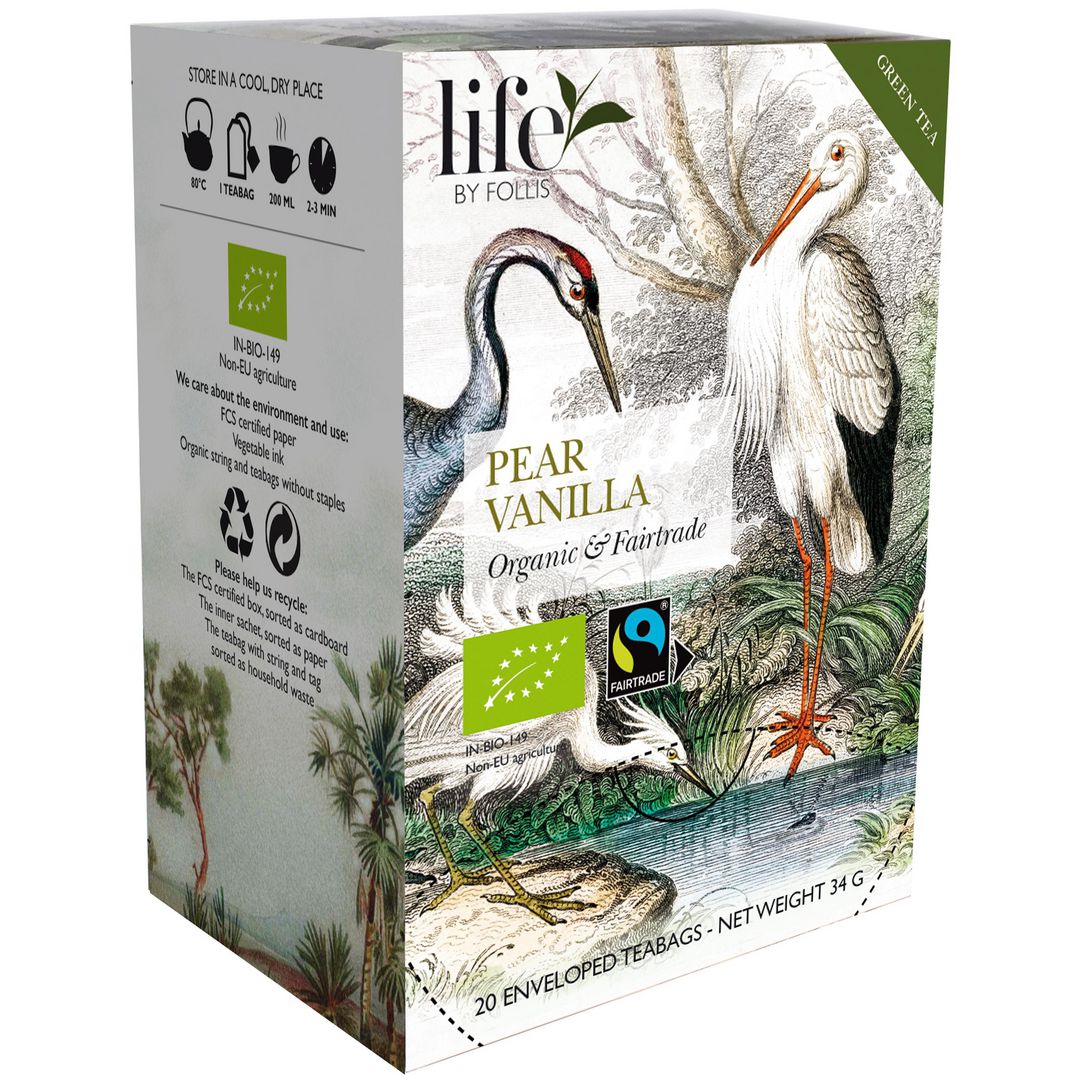 LIFE BY FOLLIS Te Päron vanilj 20/fp | Kök och servering - Kaffe och te - Te | Kontorsexperten