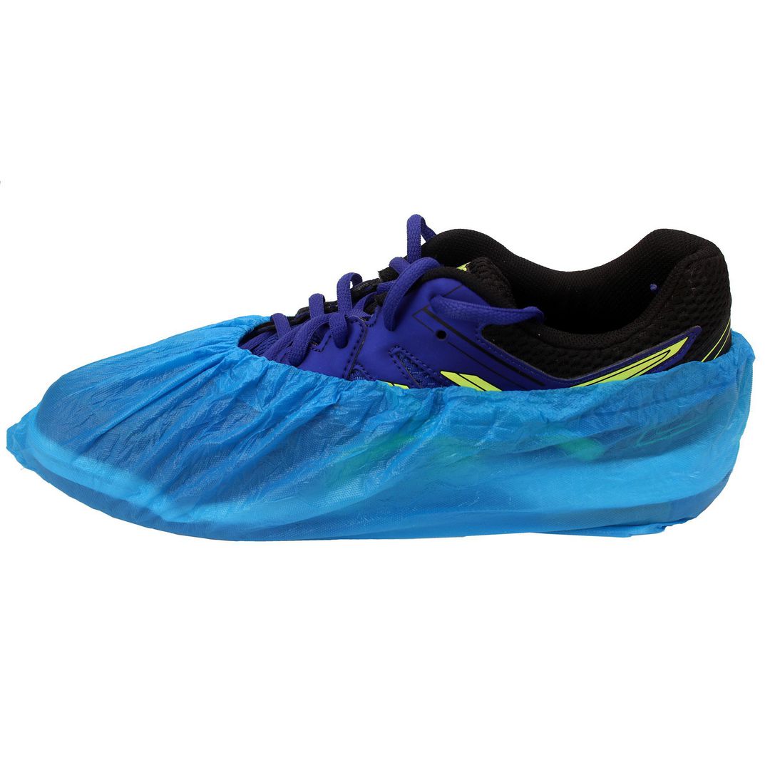 YIBON Skoskydd 15x45xm 35my Large blå 100/fp | Skyddsutrustning - Engångskläder - Skoskydd | Kontorsexperten