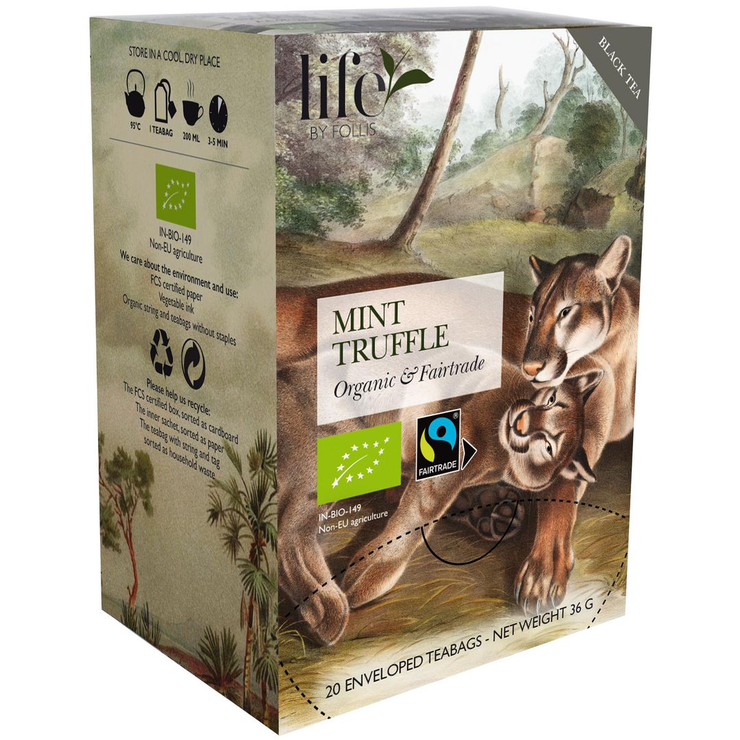LIFE BY FOLLIS Te Mint tryffel 20/fp | Kök och servering - Kaffe och te - Te | Kontorsexperten