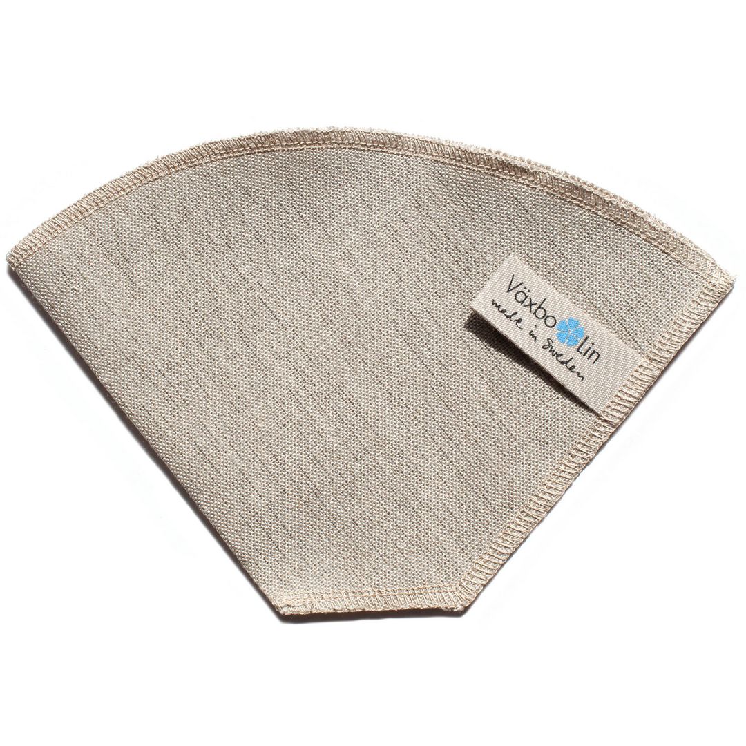 VÄXBO LIN Kaffefilter reuse 1x4 linne