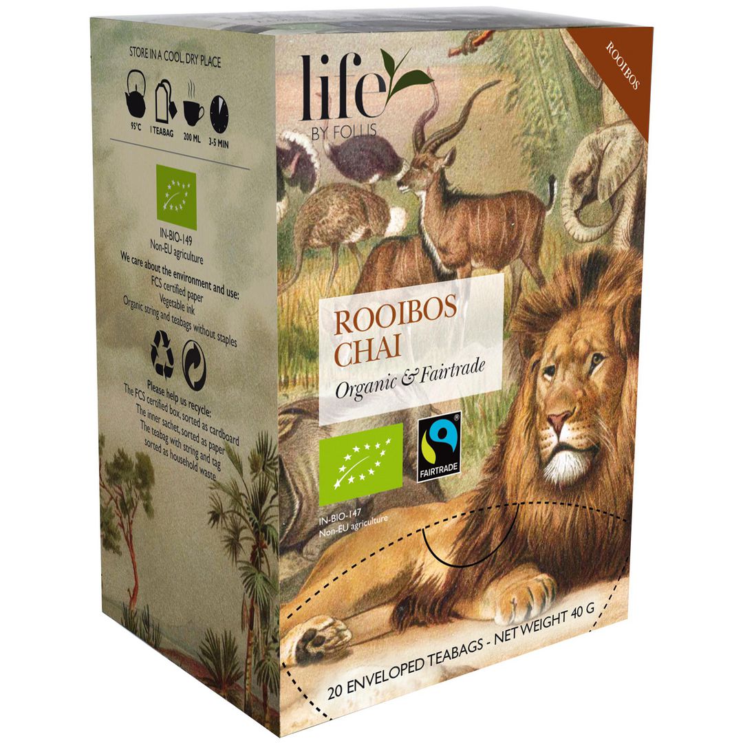 LIFE BY FOLLIS Te Rooibos chai 20/fp | Kök och servering - Kaffe och te - Te | Kontorsexperten
