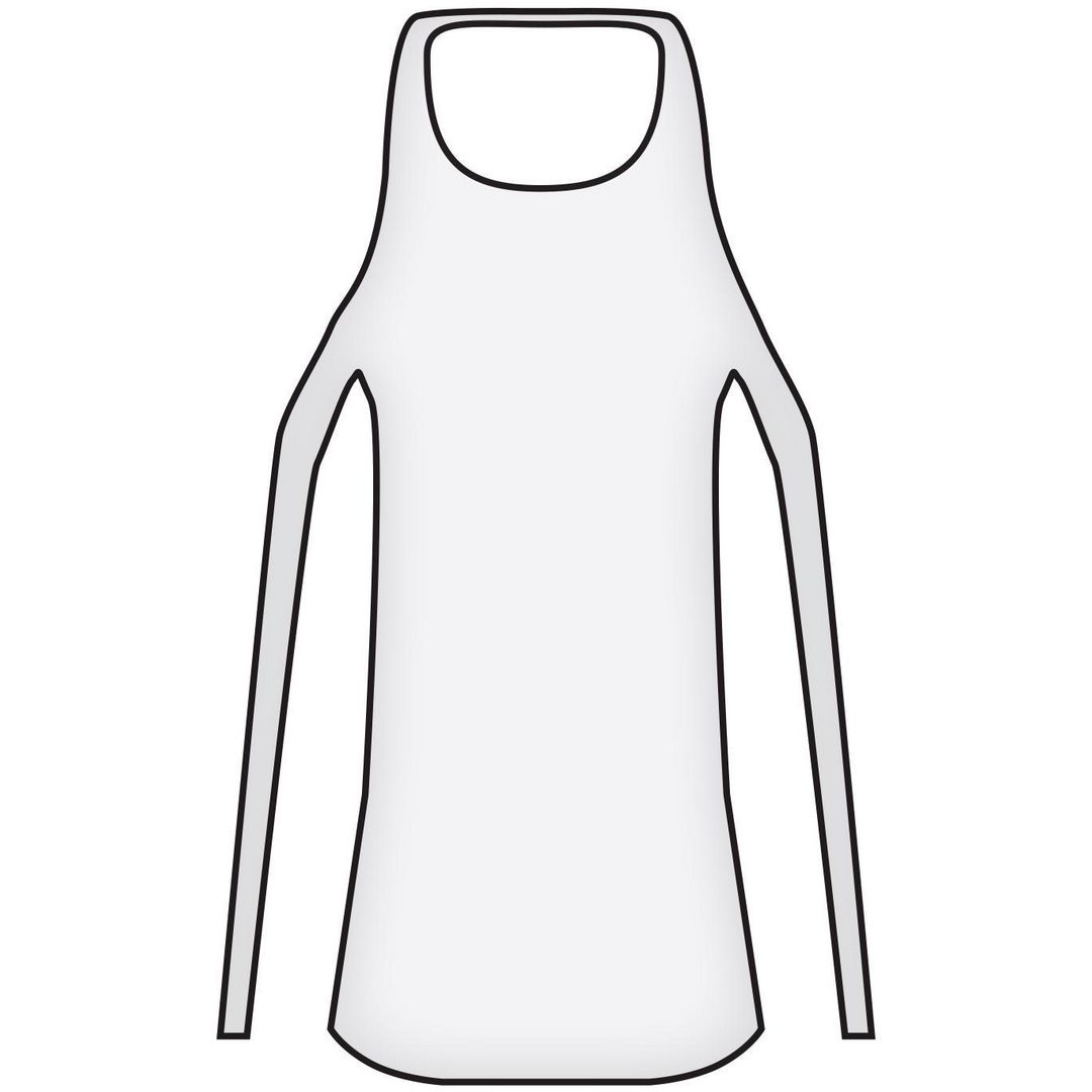 AST MEDICAL Förkläde påse 800x1250mm transparent 100/fp | Skyddsutrustning - Engångskläder - Engångsförkläden | Kontorsexperten