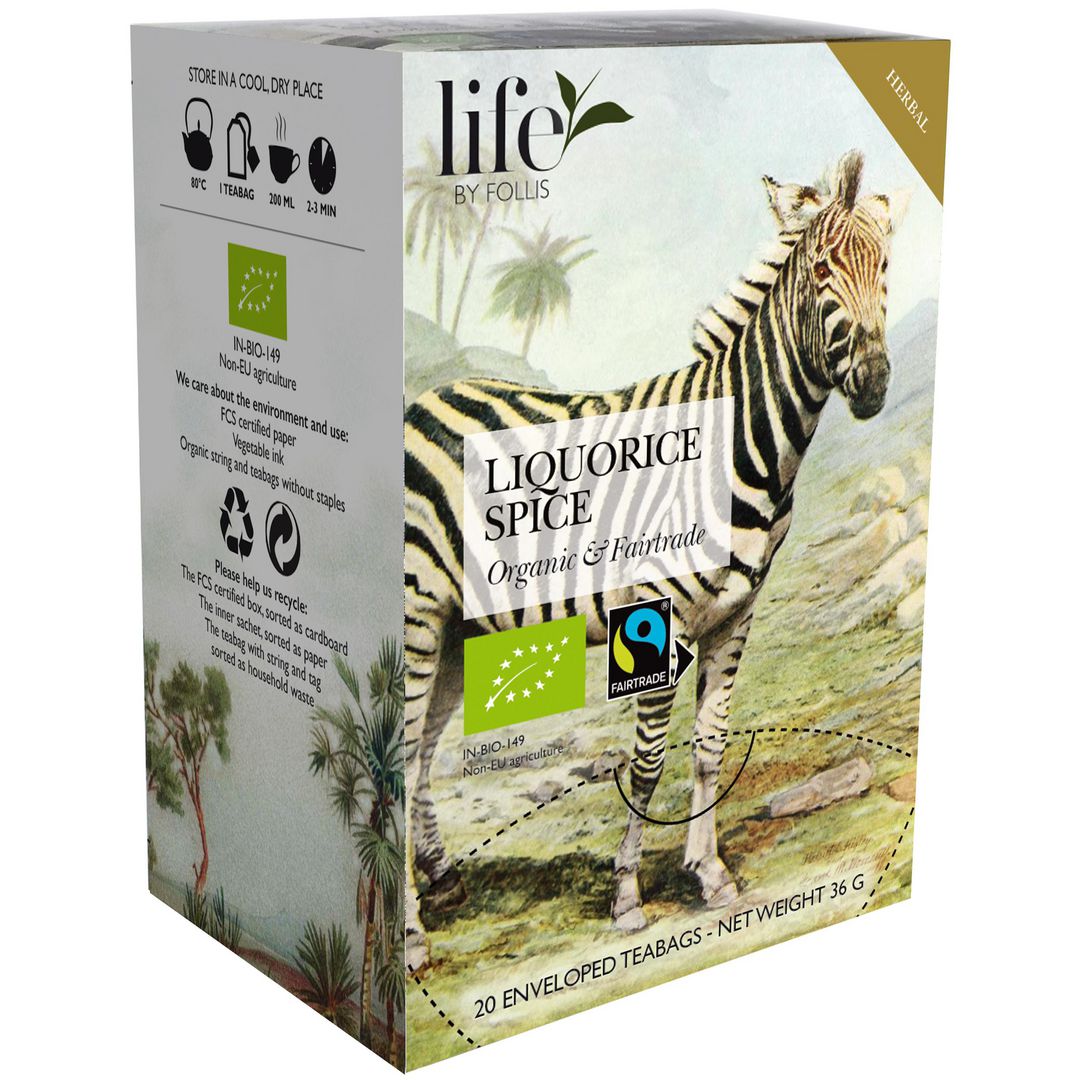 LIFE BY FOLLIS Te Lakrits kryddor 20/fp | Kök och servering - Kaffe och te - Te | Kontorsexperten