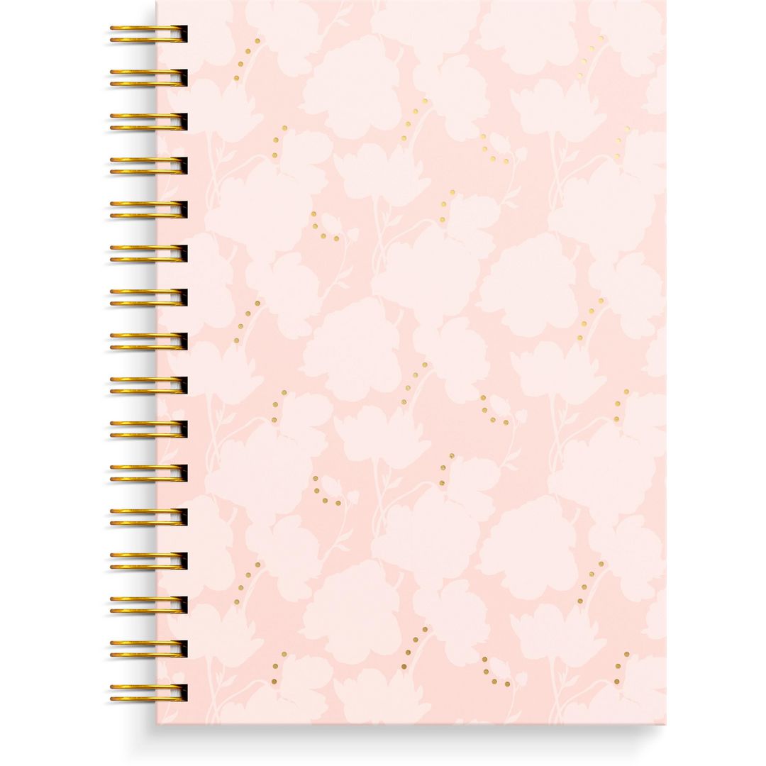 BURDE Anteckningsbok A5 Flower | Kontorsmaterial - Block och anteckningsböcker - Anteckningsböcker | Kontorsexperten