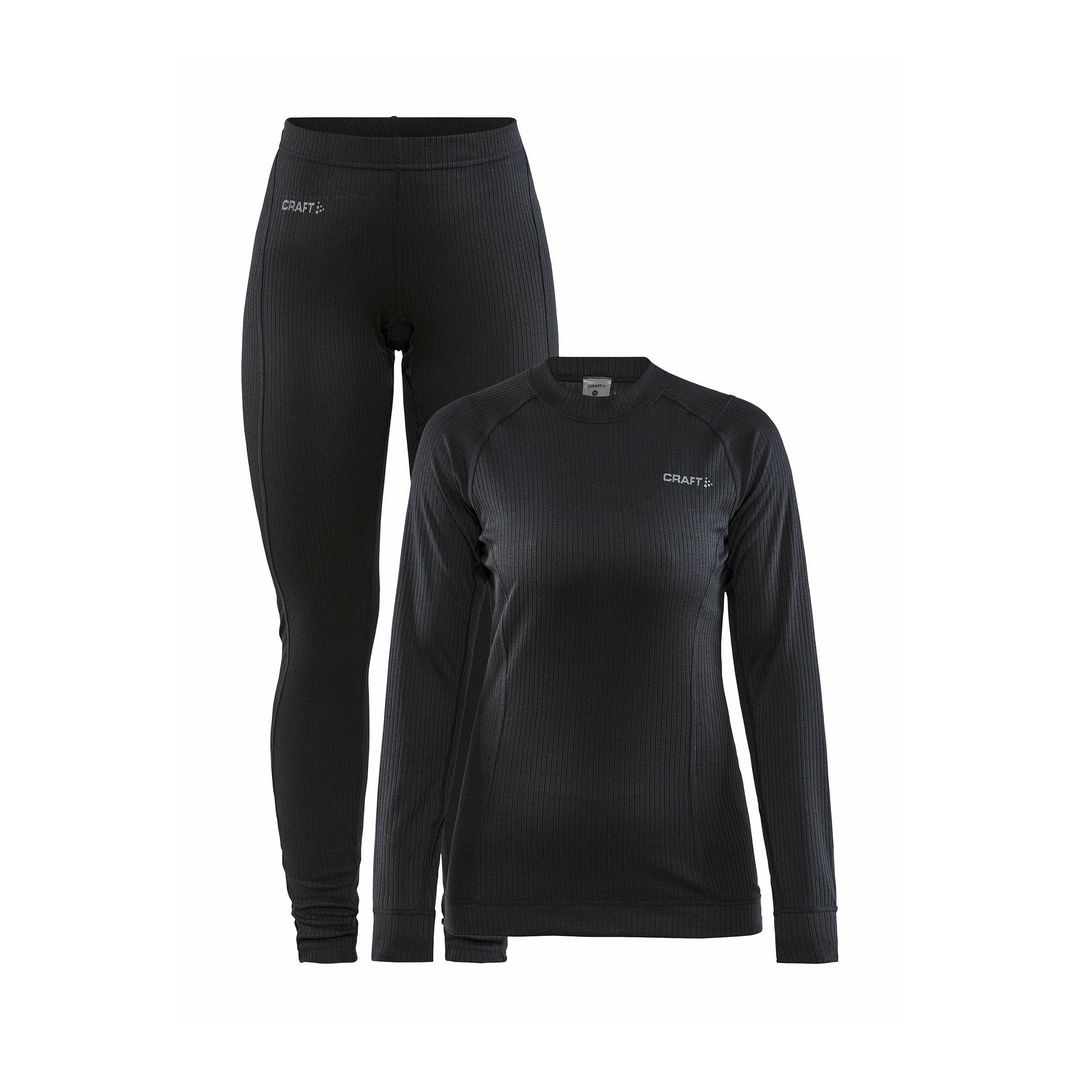 CRAFT Underställ set CORE dam svart XS | Arbetskläder - Underställ och underkläder - Funktionsunderställ | Kontorsexperten