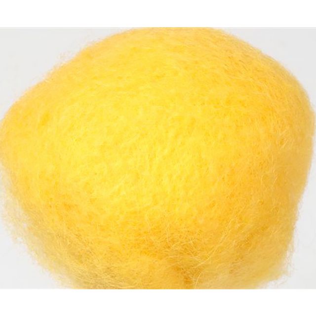 JÄRBO GARN Kardad ull 250 g, gul | Skola och förskola - Hobbymaterial - Garn | Kontorsexperten