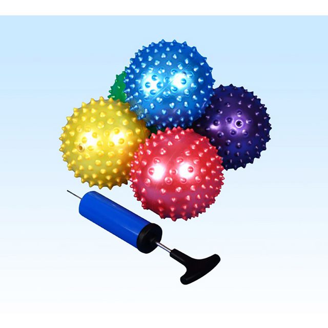 Massagekulor, pump, 100mm, olika färger 25/fp | Skola och förskola - Idrott, hälsa och rörelse - Bollar - Gymnastik och lek | Kontorsexperten