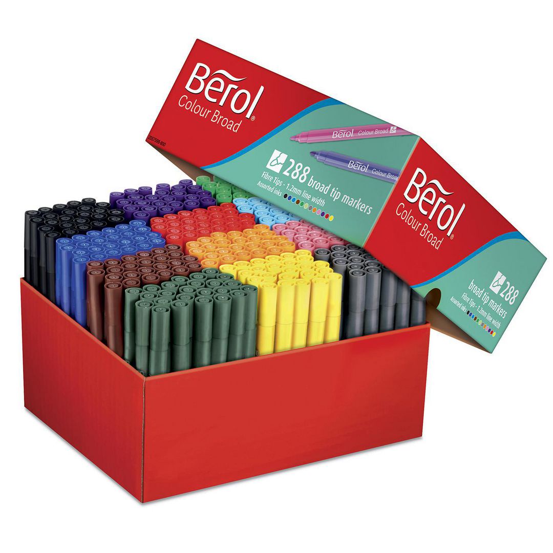 BEROL Fiberpenna Colourbroad 288/fp | Skola och förskola - Pennor och tillbehör - Fiberpennor - Standard | Kontorsexperten