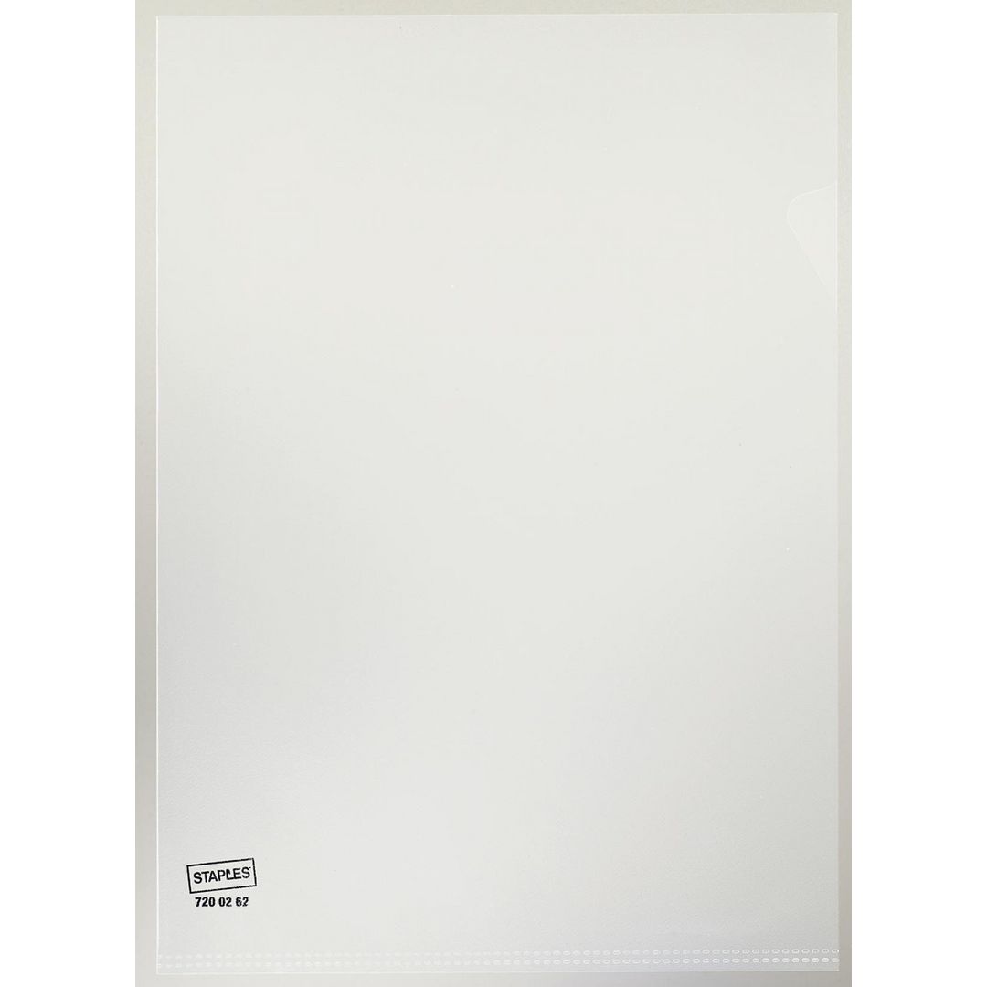 Aktmapp A4 frostad 0,10 100/fp | Kontorsmaterial - Mappar och plastfickor - Plastmappar och aktmappar | Kontorsexperten