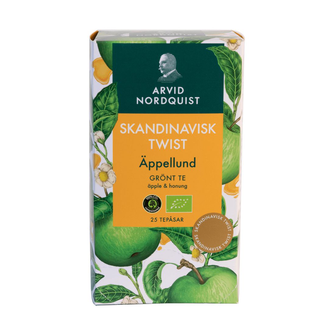 ARVID NORDQUIST Te Äppellund grönt 25/fp | Kök och servering - Kaffe och te - Te | Kontorsexperten