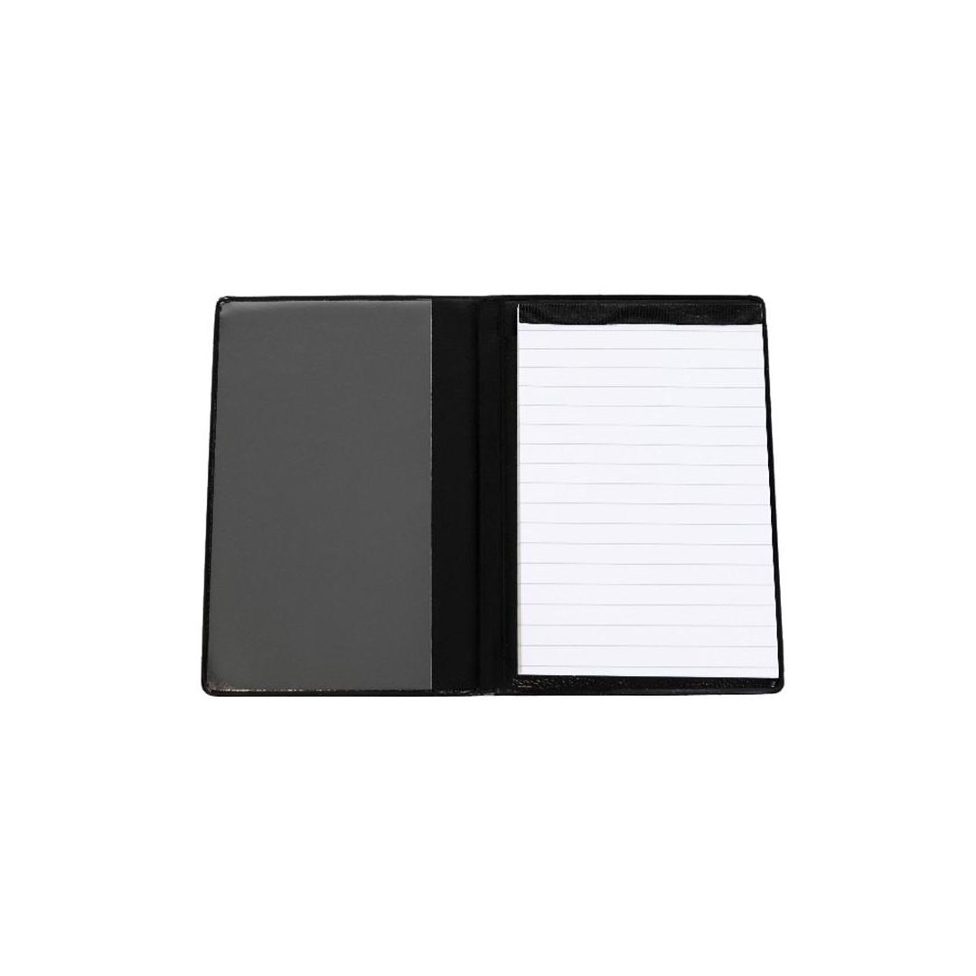 Blockomslag sned ficka vikbar PP-plast A6 174 x 239mm svart | Kontorsmaterial - Block och anteckningsböcker - Blockomslag | Kontorsexperten