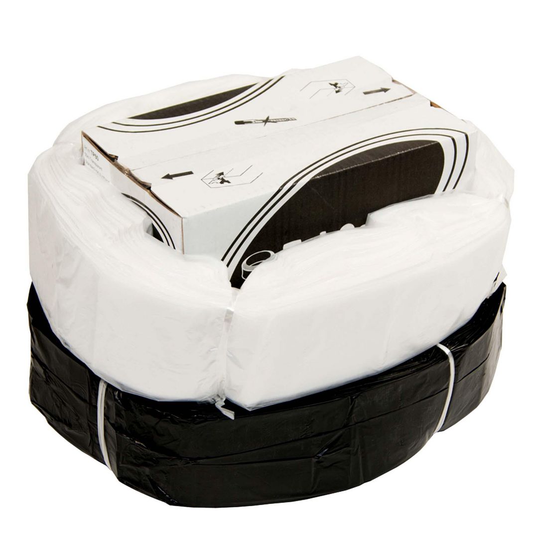 TUBESAC Kassett 110m svart | Städ och hygien - Påsar och säckar - Kassett - Longopac | Kontorsexperten