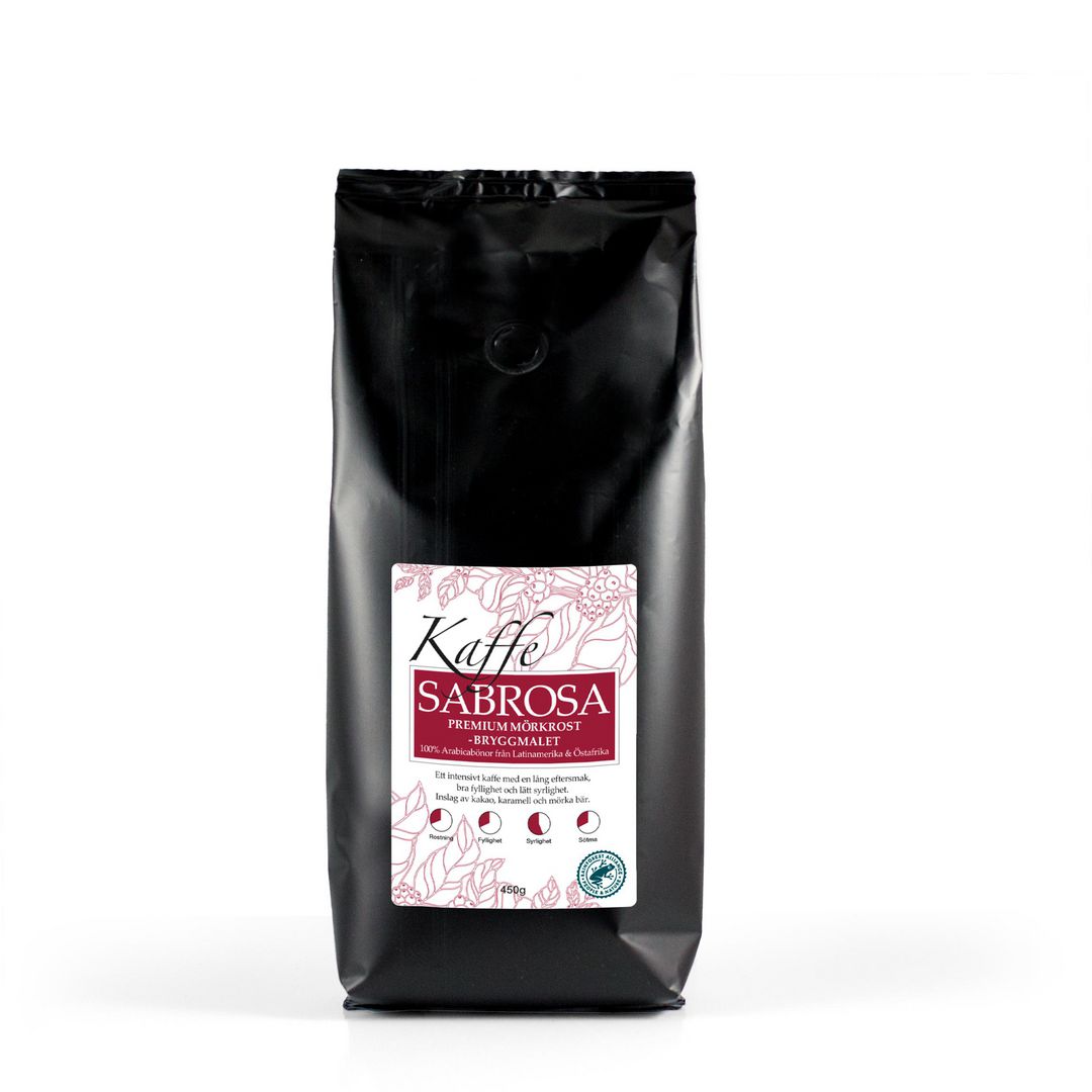 Kaffe Sabrosa Premium Mörkrost 450g | Kök och servering - Kaffe och te - Bryggkaffe | Kontorsexperten