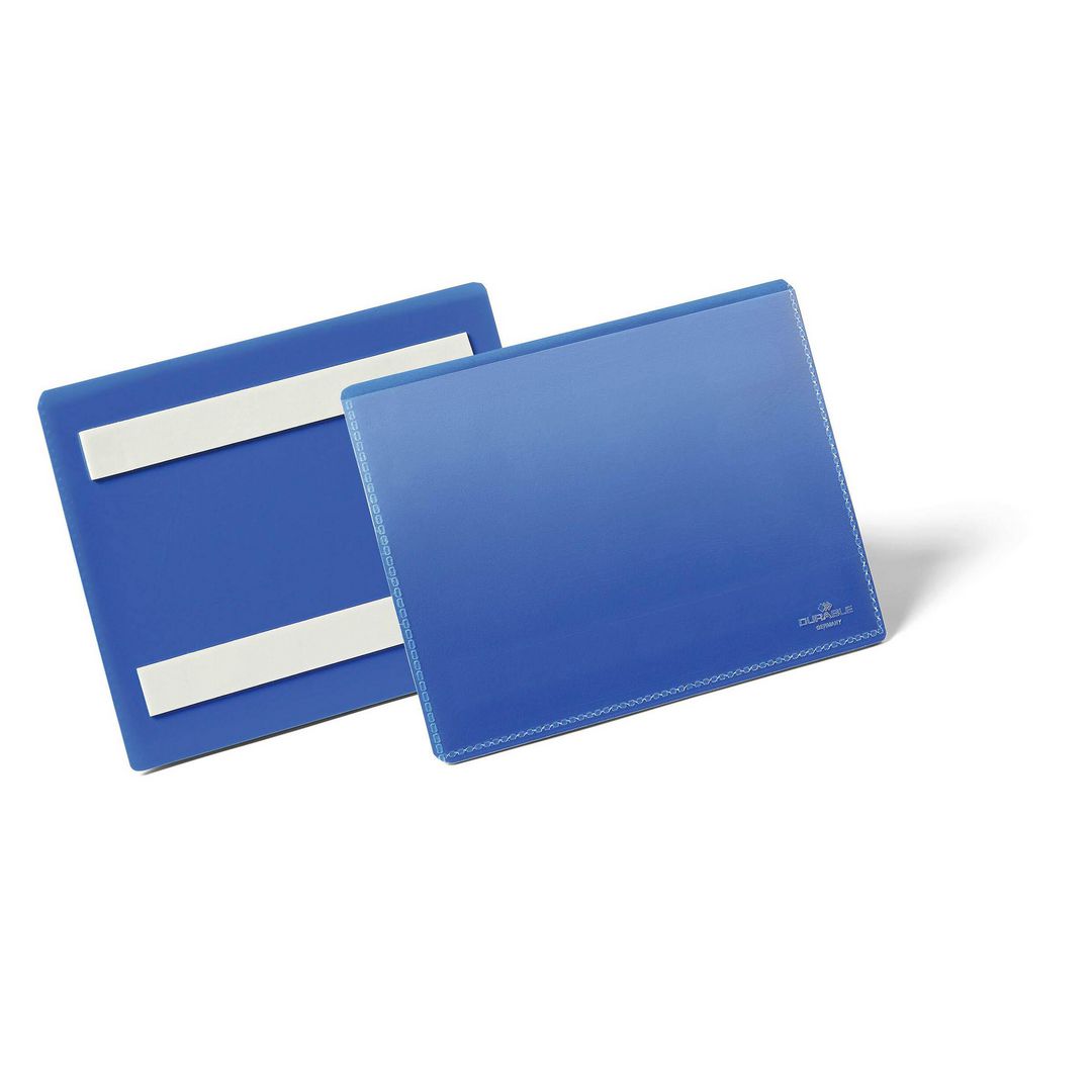 DURABLE Etiketthållare A6L självhäftande 50/fp | Emballage och lagerutrustning - Etiketter och godsmärkning - Skyltar | Kontorsexperten