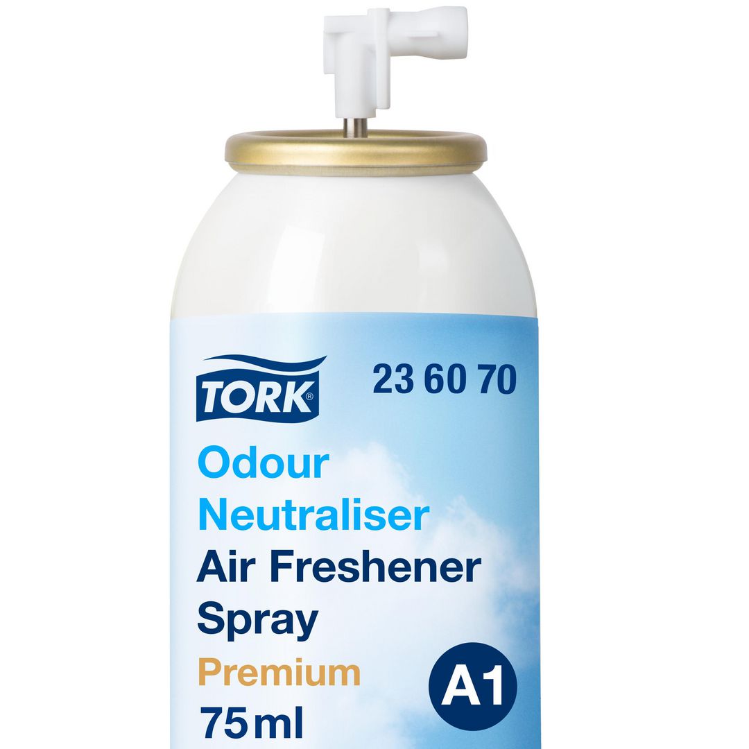 TORK Luktförbättrare A1 Neutral Spray 75ml | Städ och hygien - Luktförbättrare - Doftdispenser och refill | Kontorsexperten