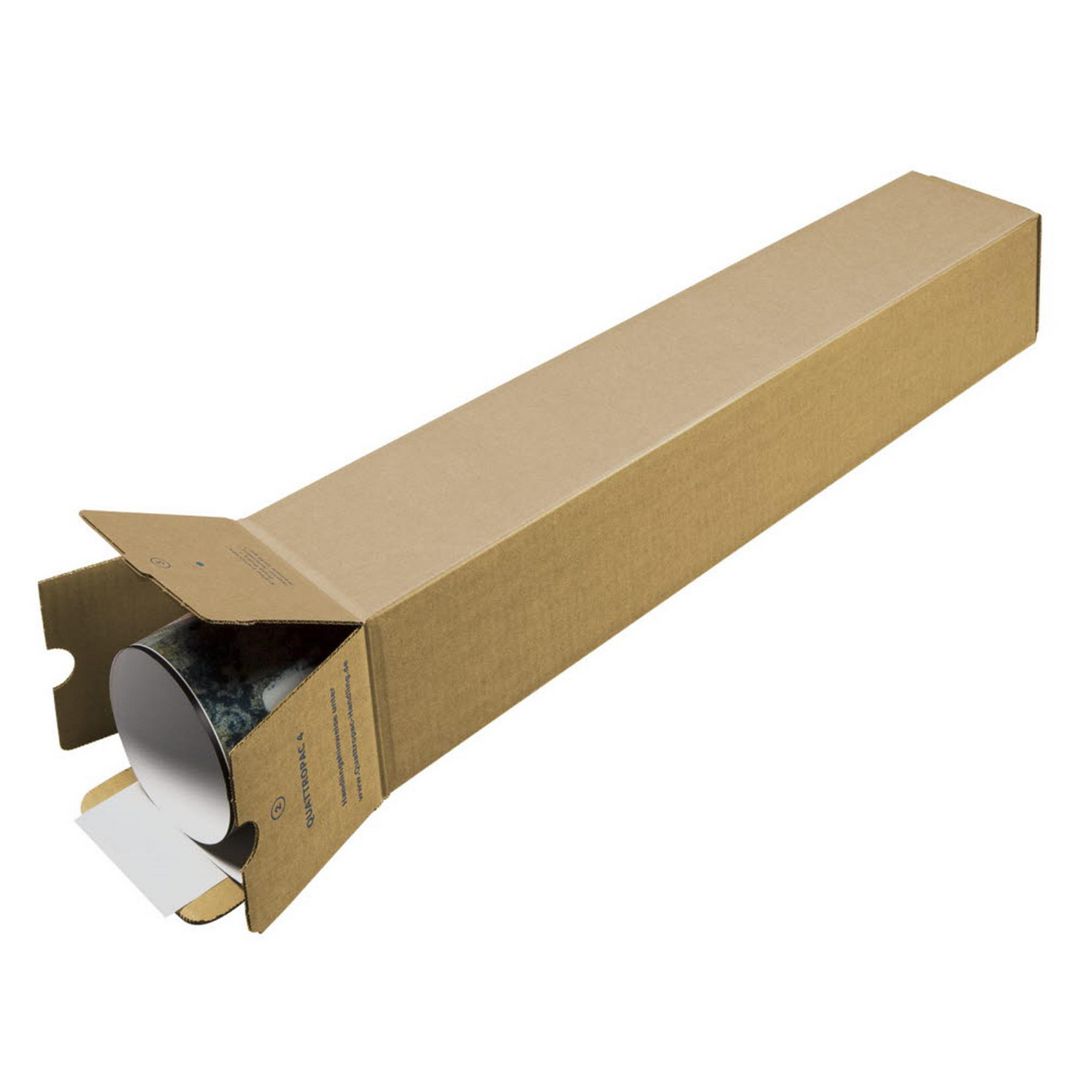 BOXON Fyrkantstub 700x105x105mm brun | Emballage och lagerutrustning - Lådor och well - Papptuber | Kontorsexperten