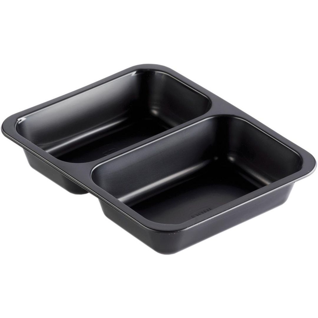 DUNI Matform Cater Line 2-fack 227x178x40mm svart 216/fp | Kök och servering - Engångsartiklar - Take Away | Kontorsexperten