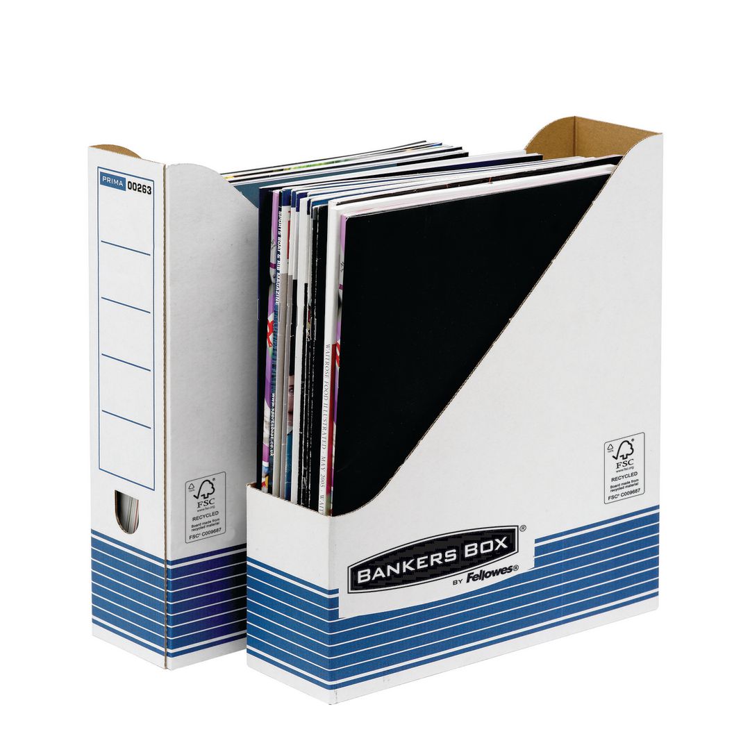 FELLOWES Tidskriftssamlare kartong 10/fp | Kontorsmaterial - Till skrivbordet - Tidskriftssamlare | Kontorsexperten