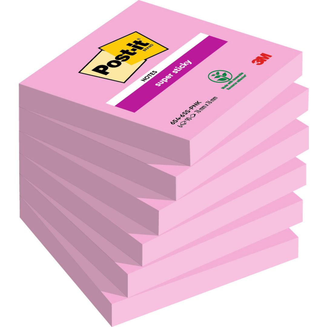 POST-IT Notes Tropical 76x76 6/fp | Kontorsmaterial - Notes och Post-It - Notes - Extra sticky | Kontorsexperten